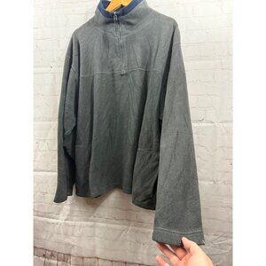 Roundy Ridge Clothing Fleece Pullover Men’s Size XL  Gray/Blue Vintage (READ)
